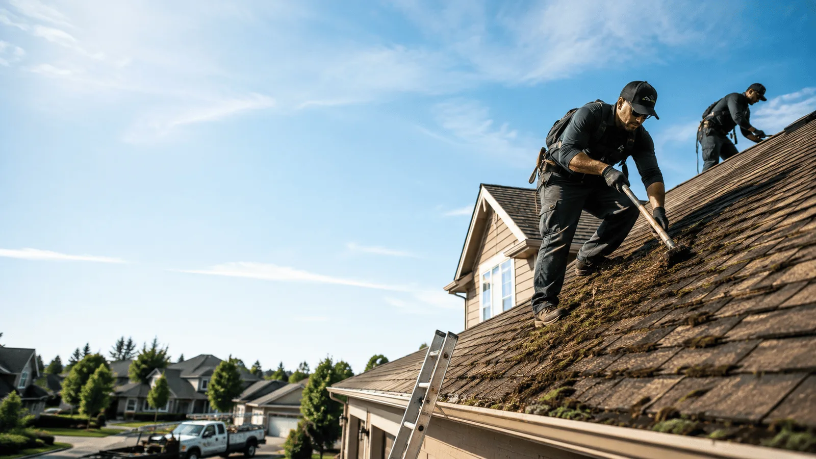 Roof Moss Removal in Fairfax, MO near me